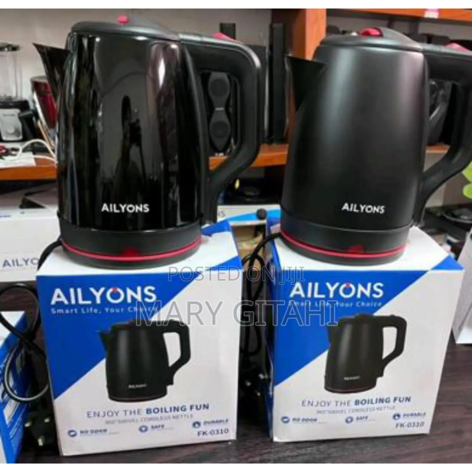 AILYONS Stainless Steel Electric Water Kettle