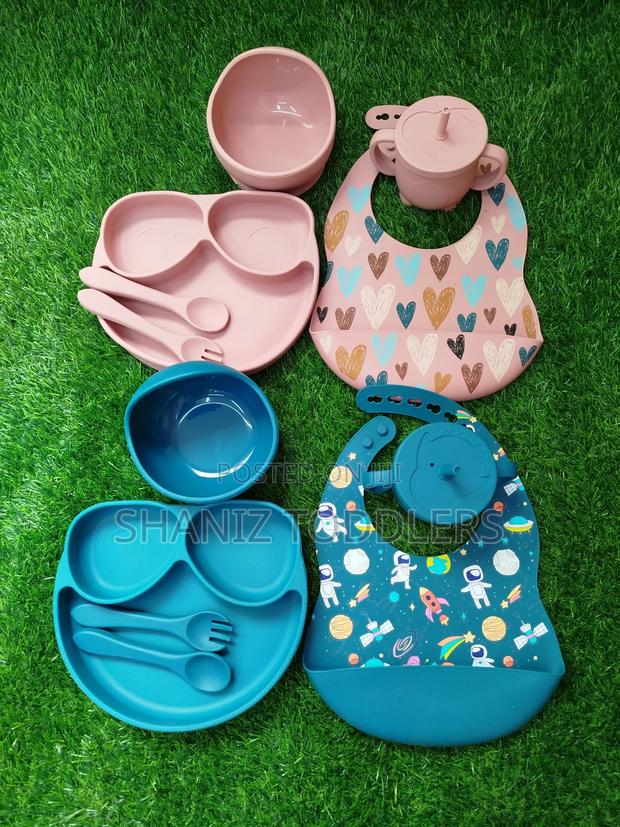 Durable Baby Silicone Feeding Set - main view