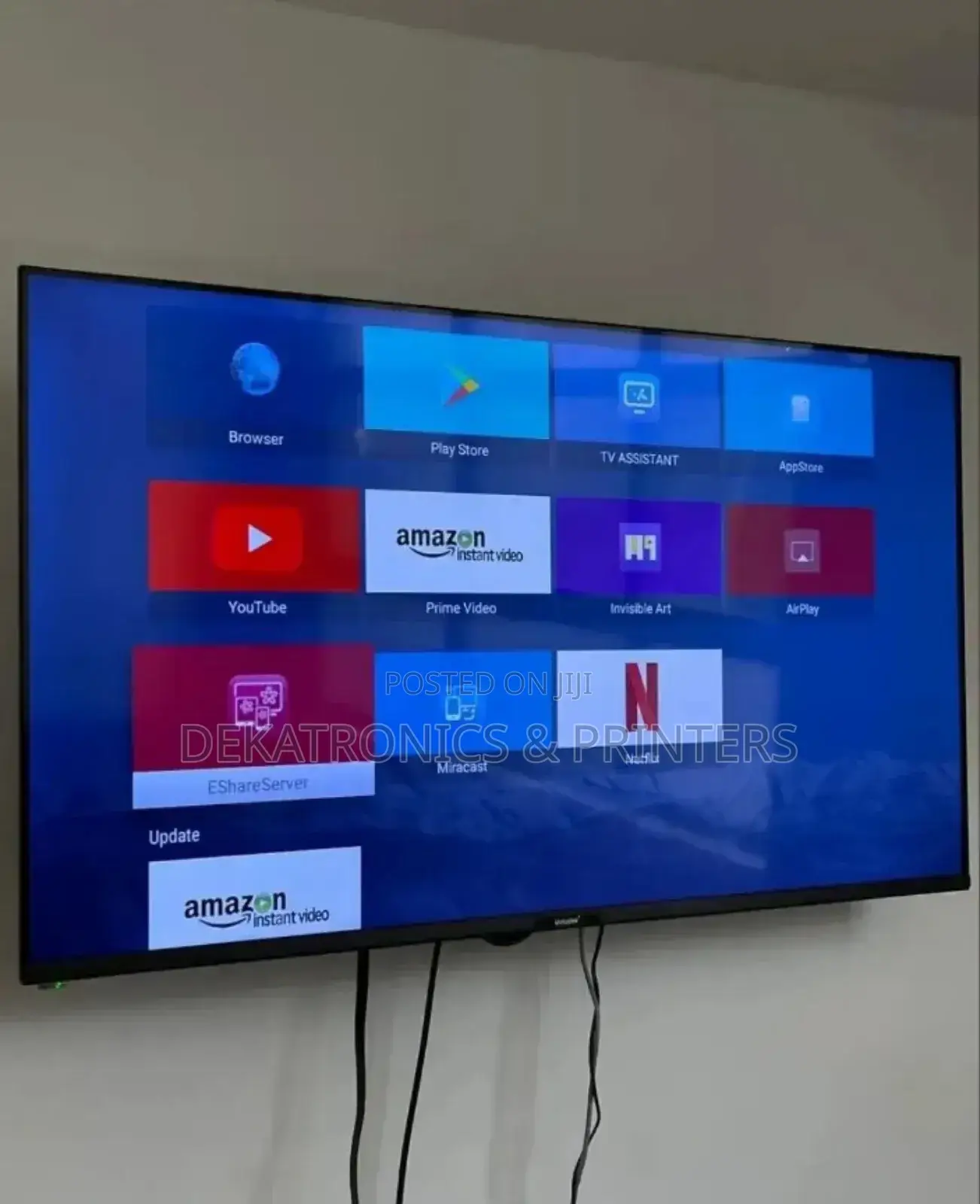 55" Inch Vision Plus Smart Tv UHD