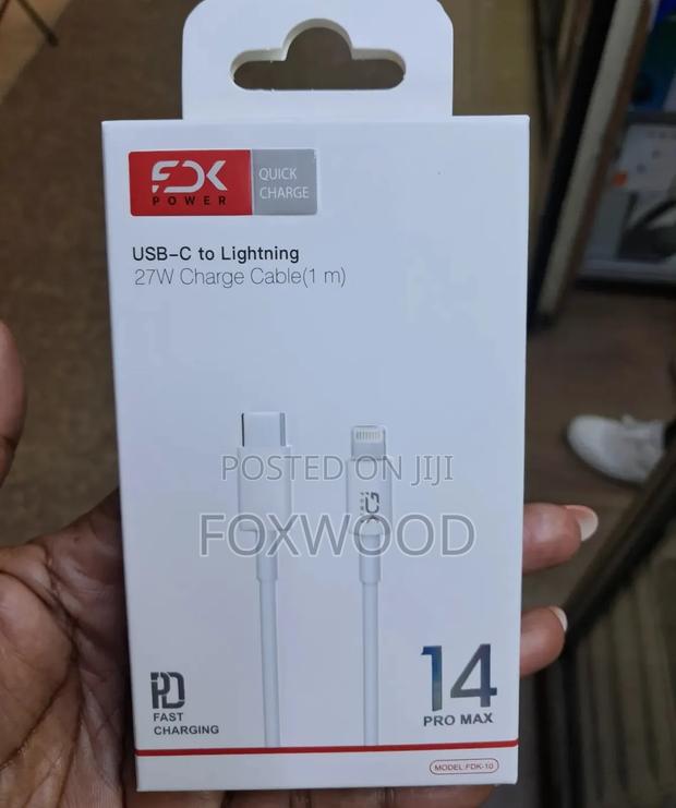 USB-C to Lightning Charging Cable - main view