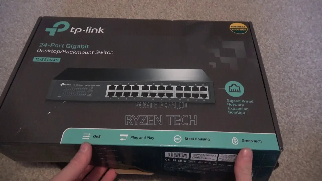 Tp-Link 24-Portmbps Gigabit Desktop Tl-Sg1024d