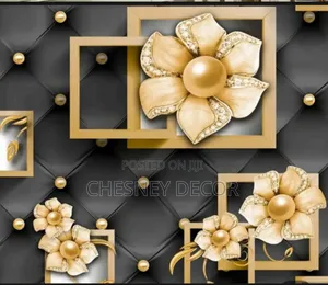 Flowery-Bead Wallpaper