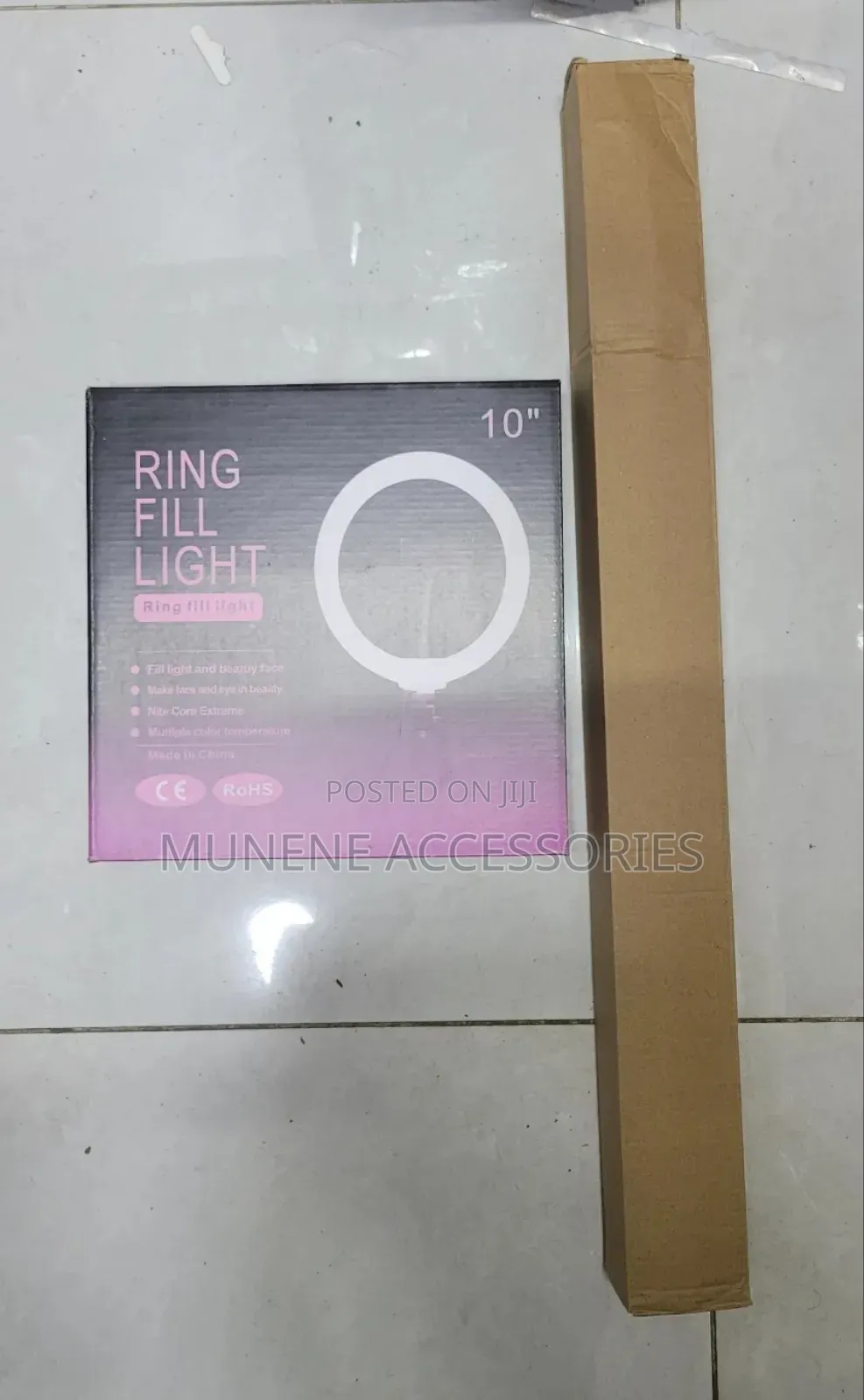 10inch Selfie Ring Light With 2.1m Tripod Stand