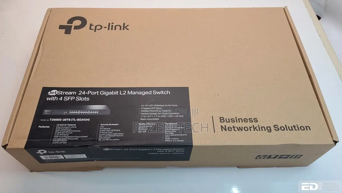 Tp-Link 28-Port Jetstream Gigabit Smart Switch Tl-Sg2428p