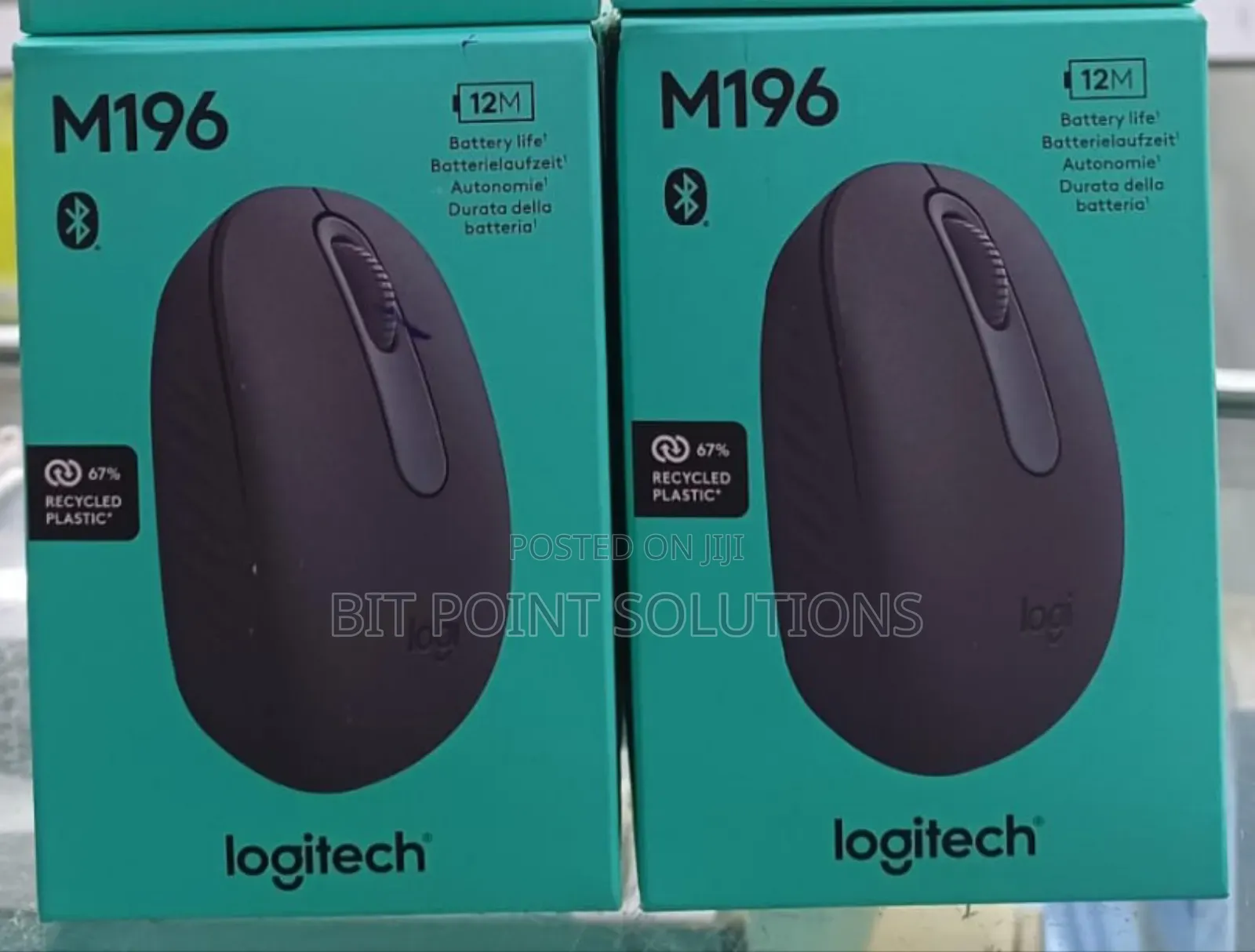Logitech M196 Bluetooth Mouse/ M196 Bluetooth Black Mouse