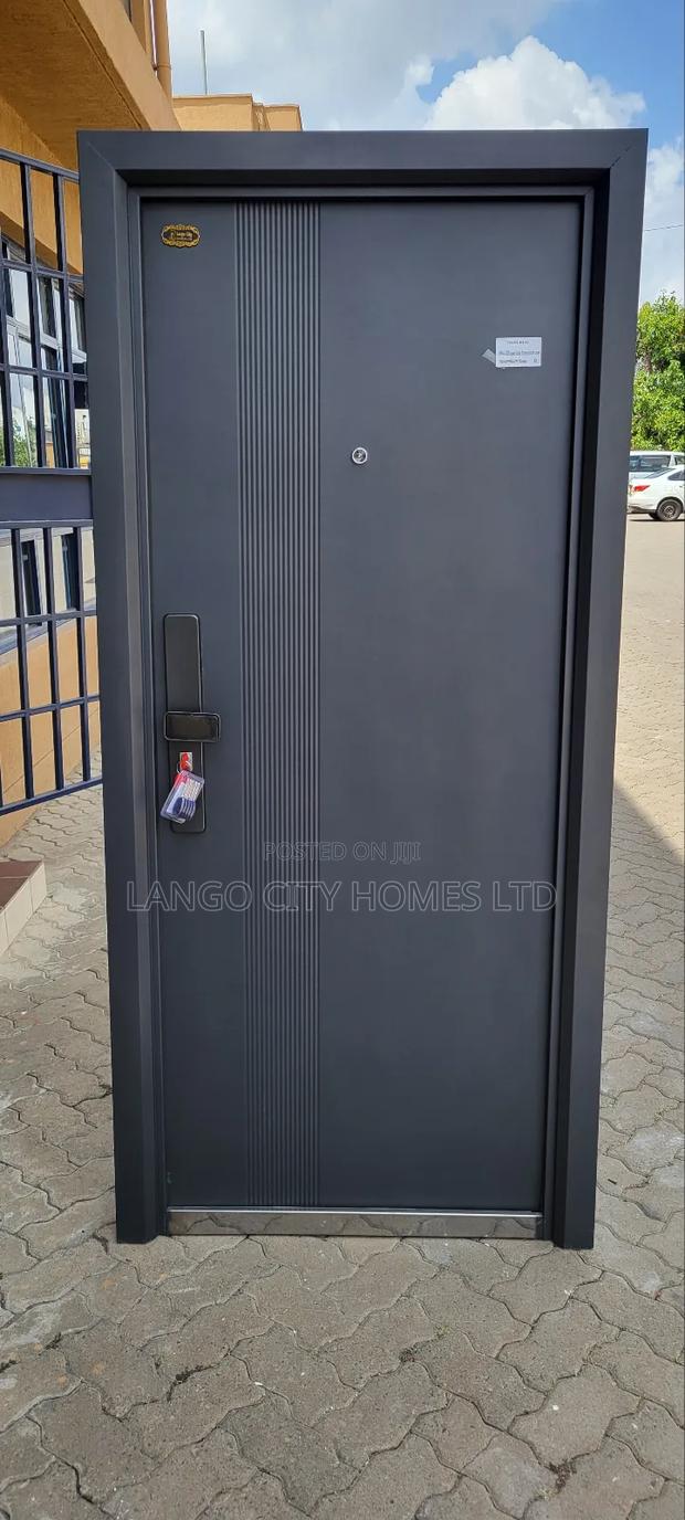 Imported Modern Single Doors - Steel - thumbnail 2