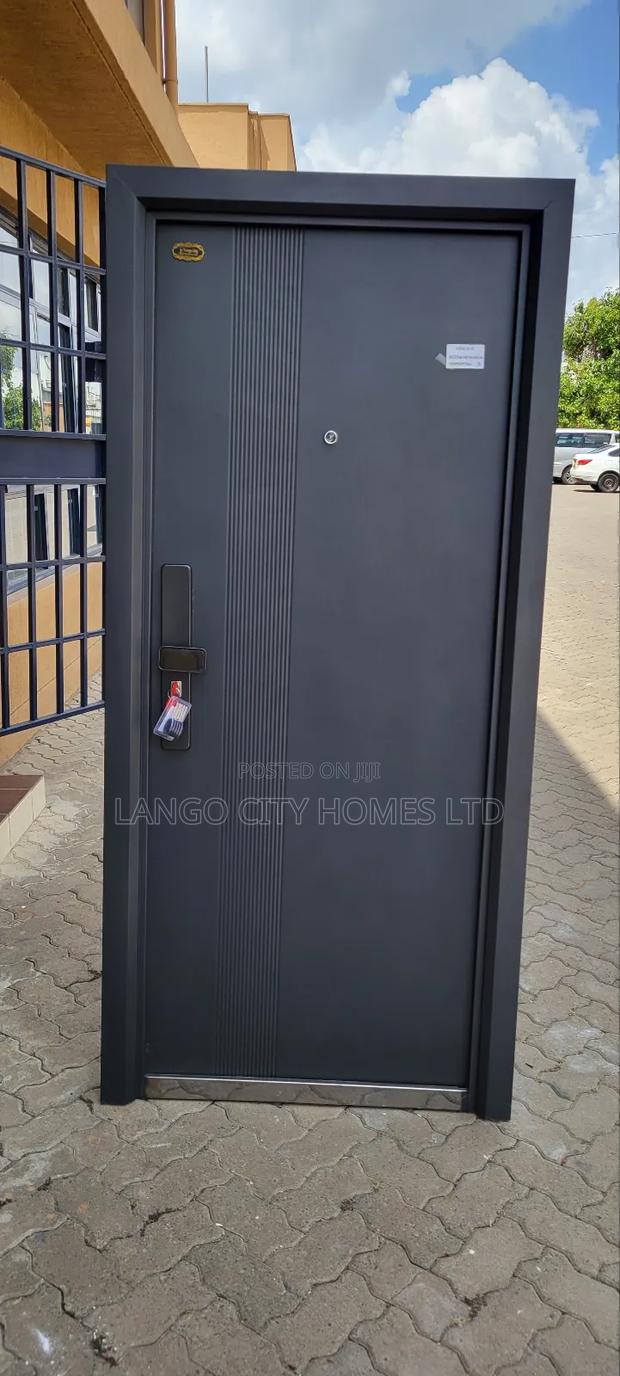 Imported Modern Single Doors - Steel - thumbnail 3