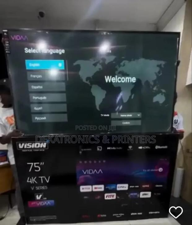 75" Inch Vision Plus Frameless Smart Tv