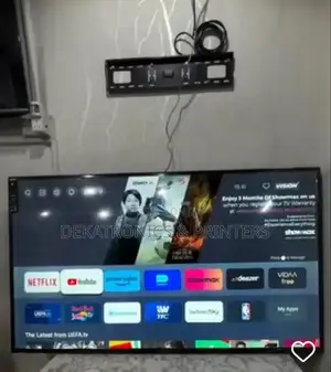 75" Inch Vision Plus Frameless Smart Tv