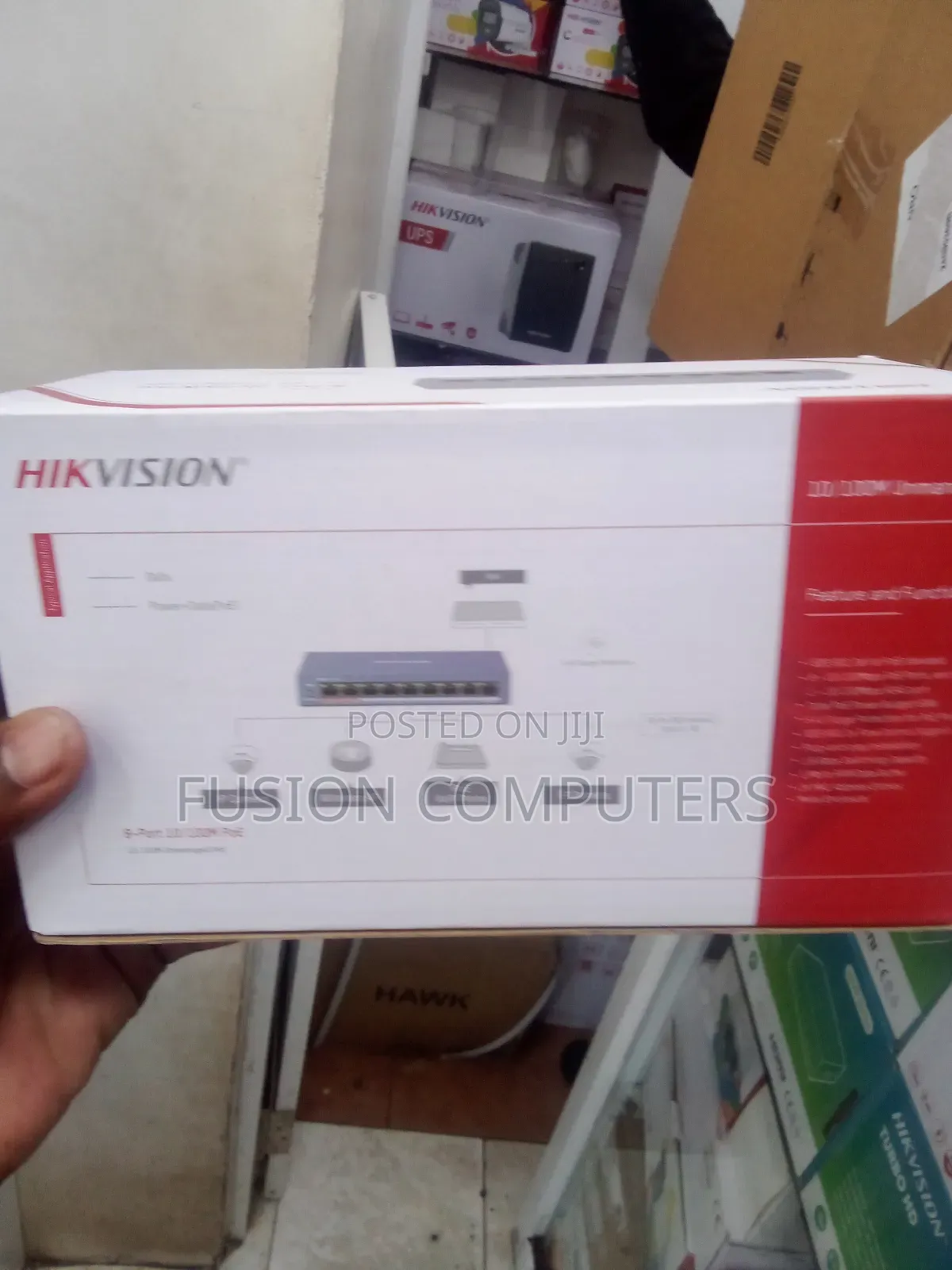 Hikvision DS-3E0109P-E/M(B) 8 Ports Switch