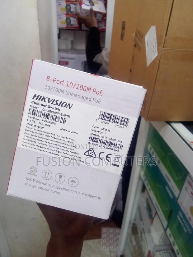 Hikvision DS-3E0109P-E/M(B) 8 Ports Switch - thumbnail 5