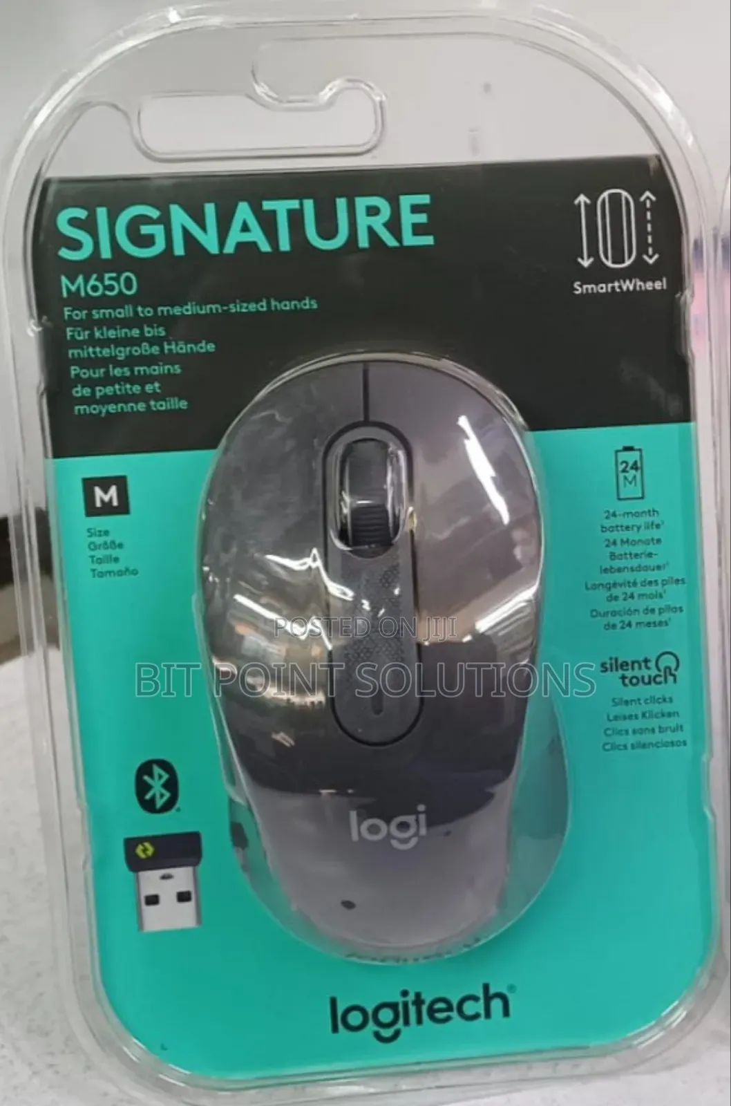 Logitech M650 Signature Bluetooth Mouse/ Logitech M650