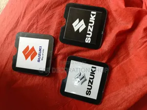 Suzuki Insurance Sticker Pockets in Black,Red,White