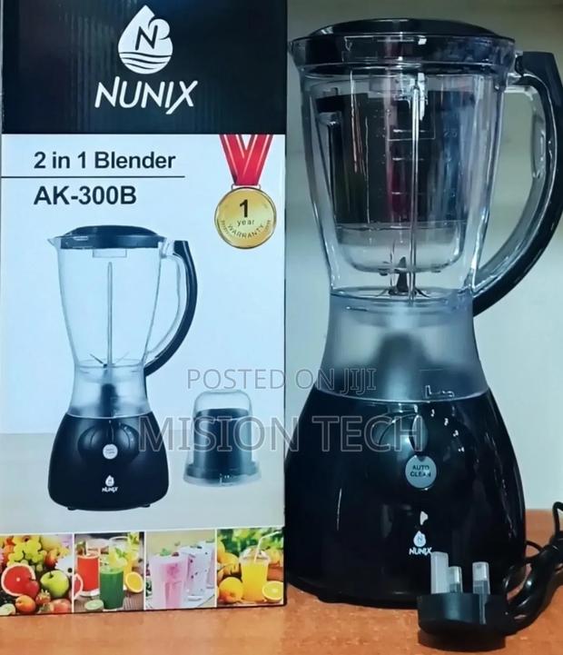 Nunnix 2 in 1 Blender and Grinder AK - 300B