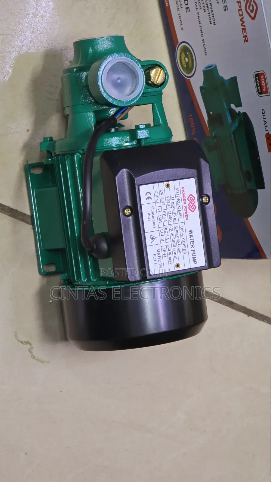 0.5HP Surface Booster Pump