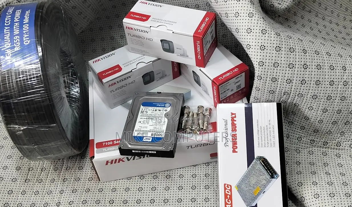 Hikvision Eight 8 CCTV Full Sets1080p