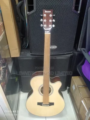 Natural Wood Guitar