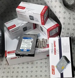 8 CCTV Cameras Full Kit ( With 8-Ch DVR 500gb