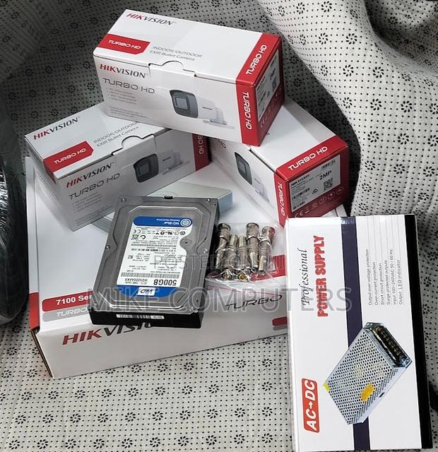 8 CCTV Cameras Full Kit ( With 8-Ch DVR 500gb