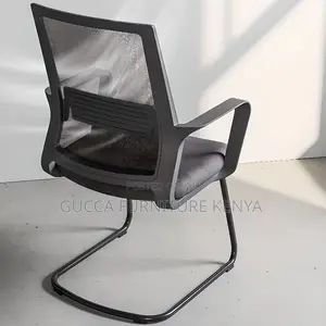 Office Chairs: Simple Ergonomic Mesh Guest Waiting Seat