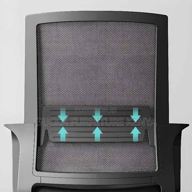 Office Chairs: Simple Ergonomic Mesh Guest Waiting Seat