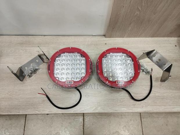 Red 9" New Off Road Lighting Led Fog Lighs