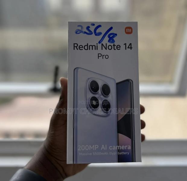 New Xiaomi Redmi Note 14 Pro 256 GB Black - thumbnail 2