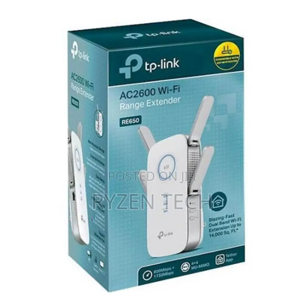 P-Link Ac2600 Wi-Fi Range Extender - Tl-Re650