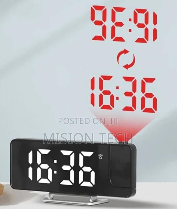 *180% Projection LED Digital Clock With Alarm for Table* 