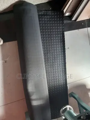 Rubber Black Coin Flooring