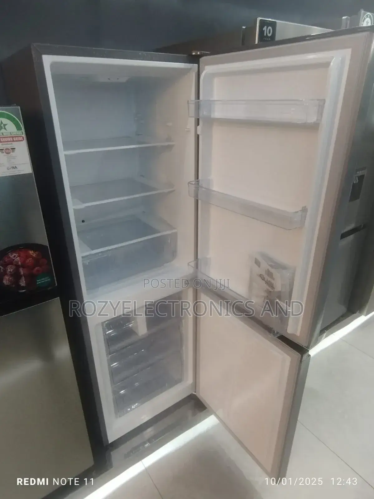 Hisence Fridge 2 Door 205 L