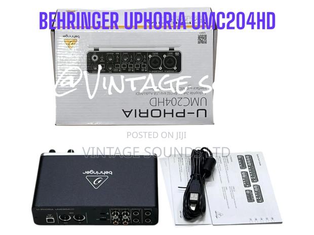 BEHRINGER UPHORIA UMC204HD Audio/Midi Interface for Studio - thumbnail 3
