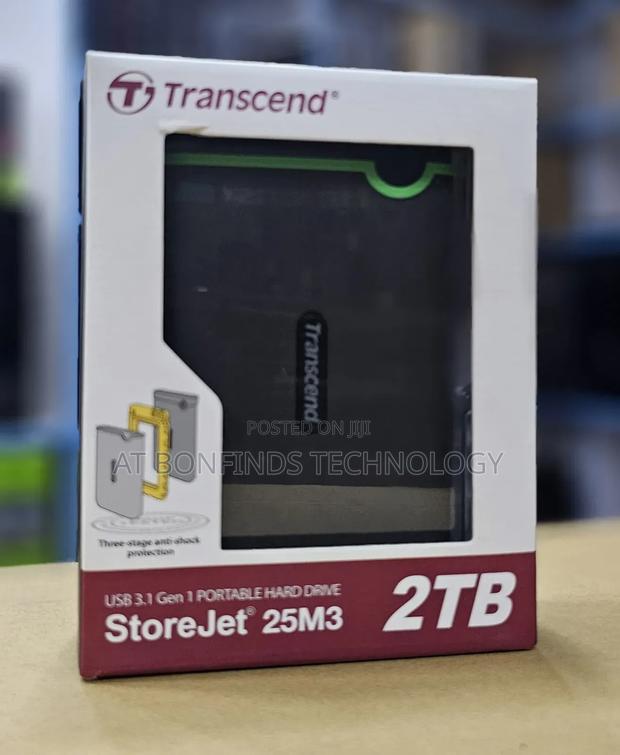 2tb External Hard Drive Transcend - main view