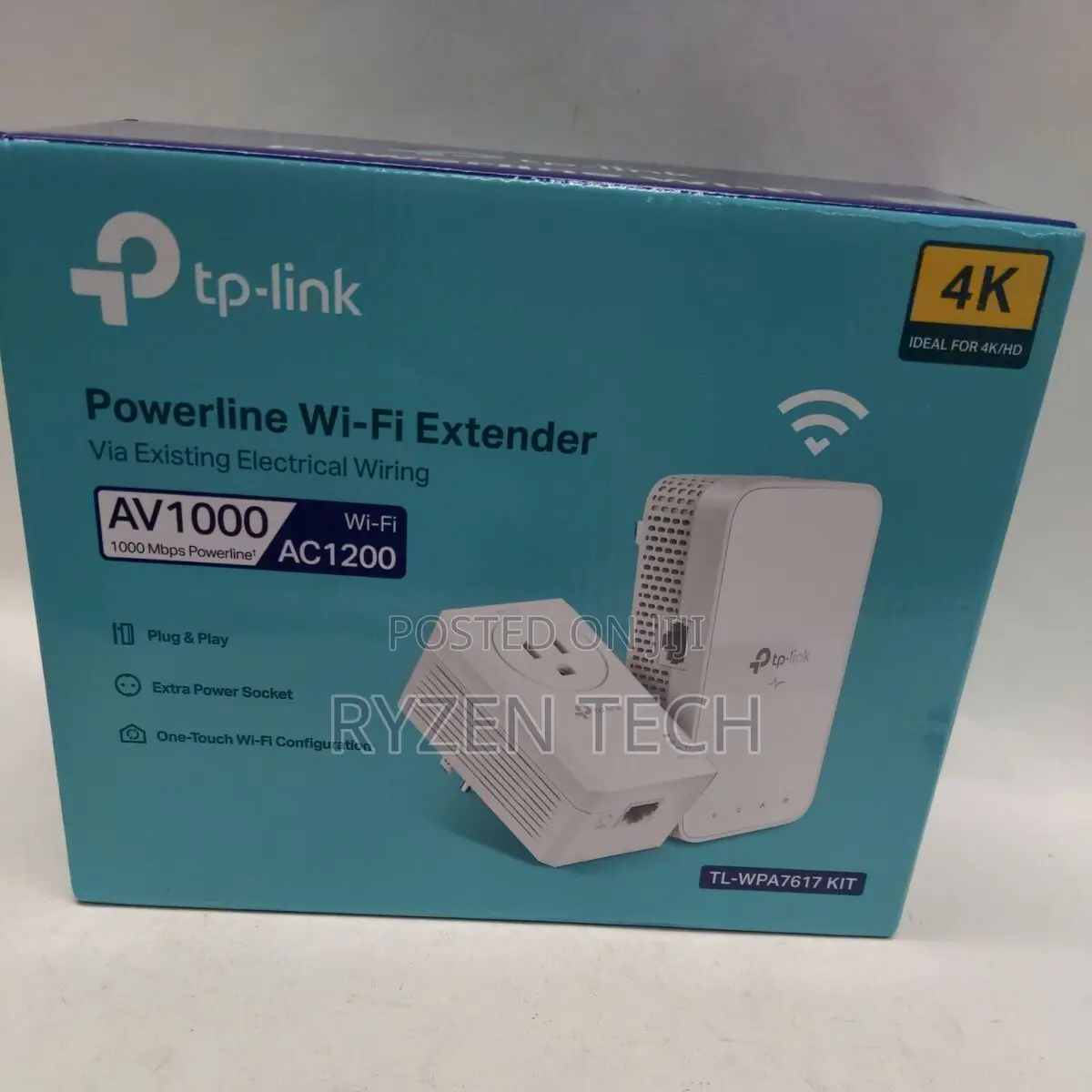 Tp-Link Av1000+Ac1200 Gigabit Powerline Ac Wi-Fi Kit