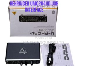 Behringer UMC204 HD U-Phoria USB Audio Interface With MIDAS - main view