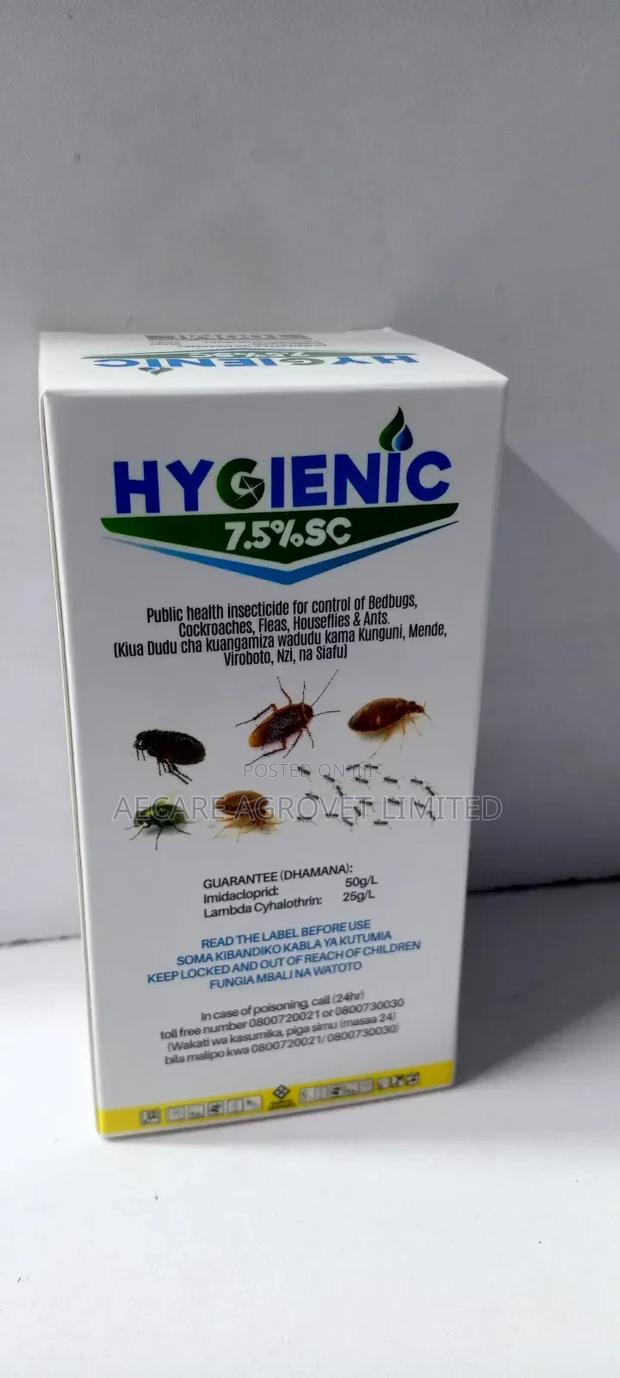 Hygienic Pesticide 7.5% Sc 20ml 100ml Cocroach,Bedbugs Fly - thumbnail 12