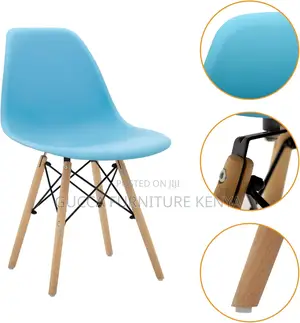 Home Chairs: Modern Mid-Century Plastic Kitchen Dining Chair