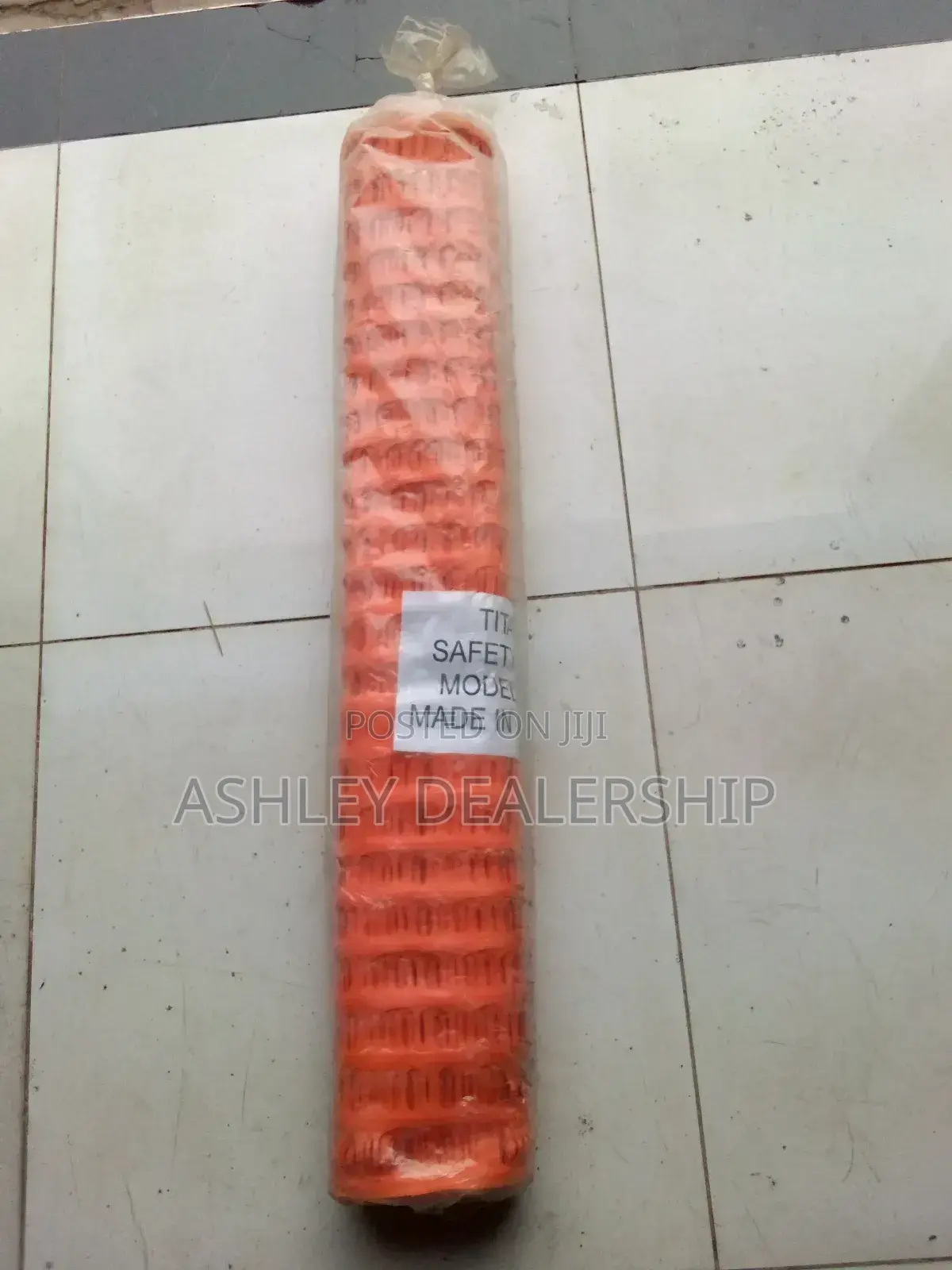 Orange Road Barrier