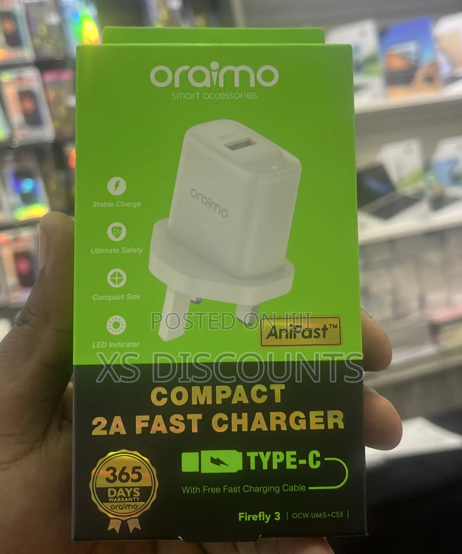 Oraimo Type C Charger