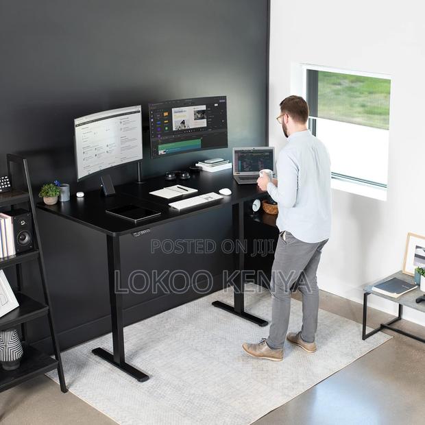 Office Desk: Sit and Stand Automatic Height Office Desk - thumbnail 4