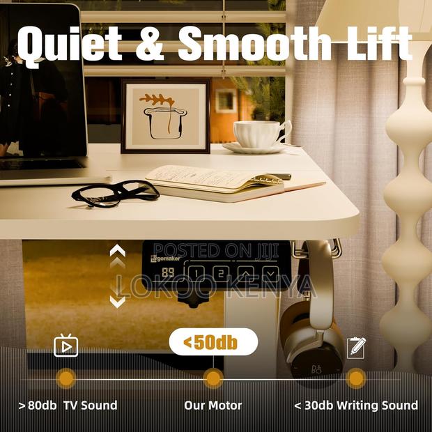 Office Desk: Sit and Stand Automatic Height Office Desk - thumbnail 5