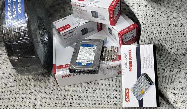 Hikvision 4 HD CCTV Camera Full Kit