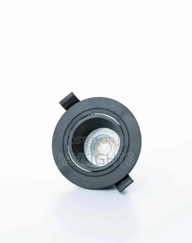 GU10 Round Plastic Adjustable Fitting - main view