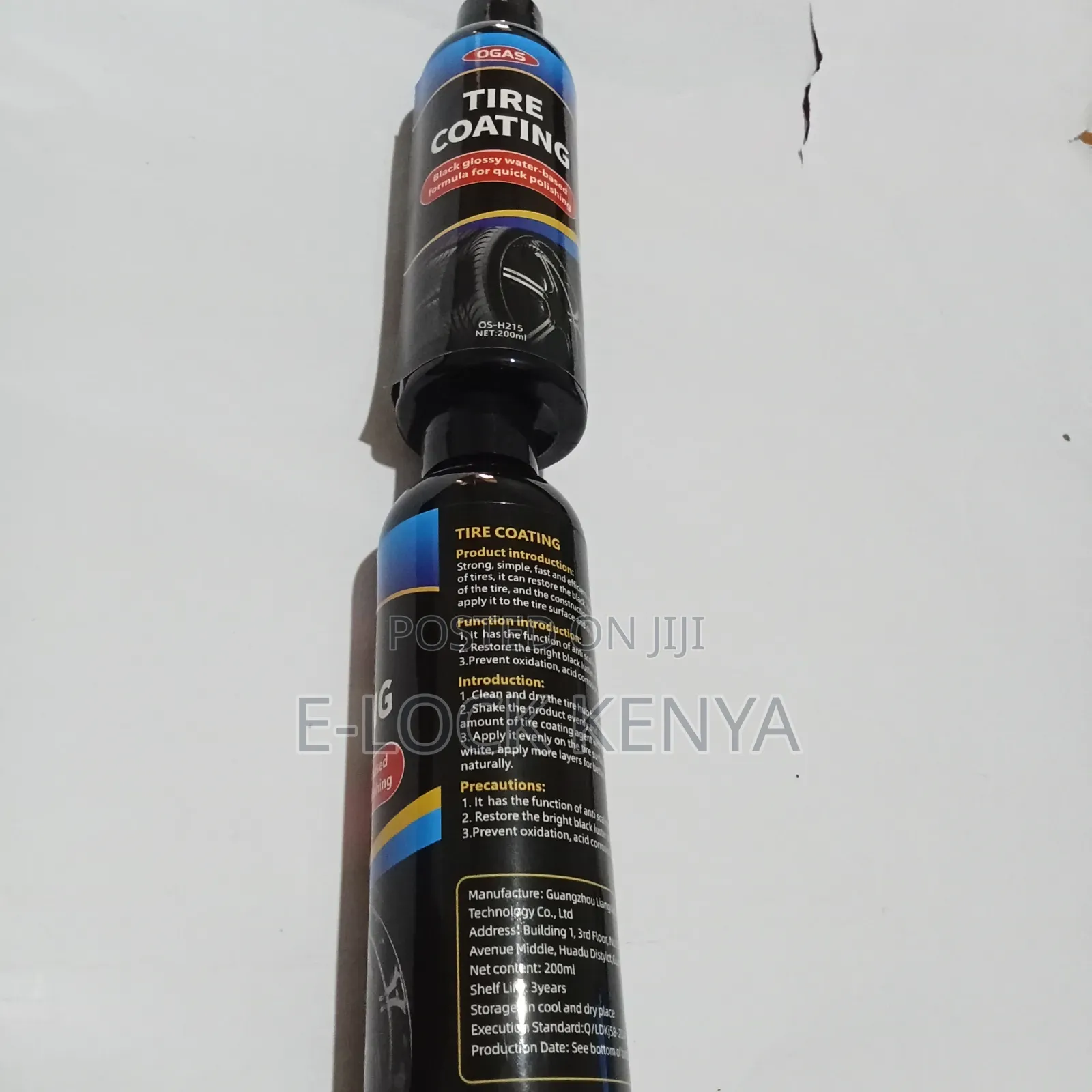 Anti-Aging Tire Shining Coating