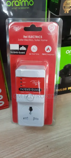 Itel TV/DVD High Voltage Guard/ Surge Protector- 13AMPS.