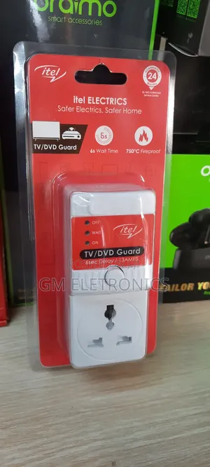 Itel TV/DVD High Voltage Guard/ Surge Protector- 13AMPS.