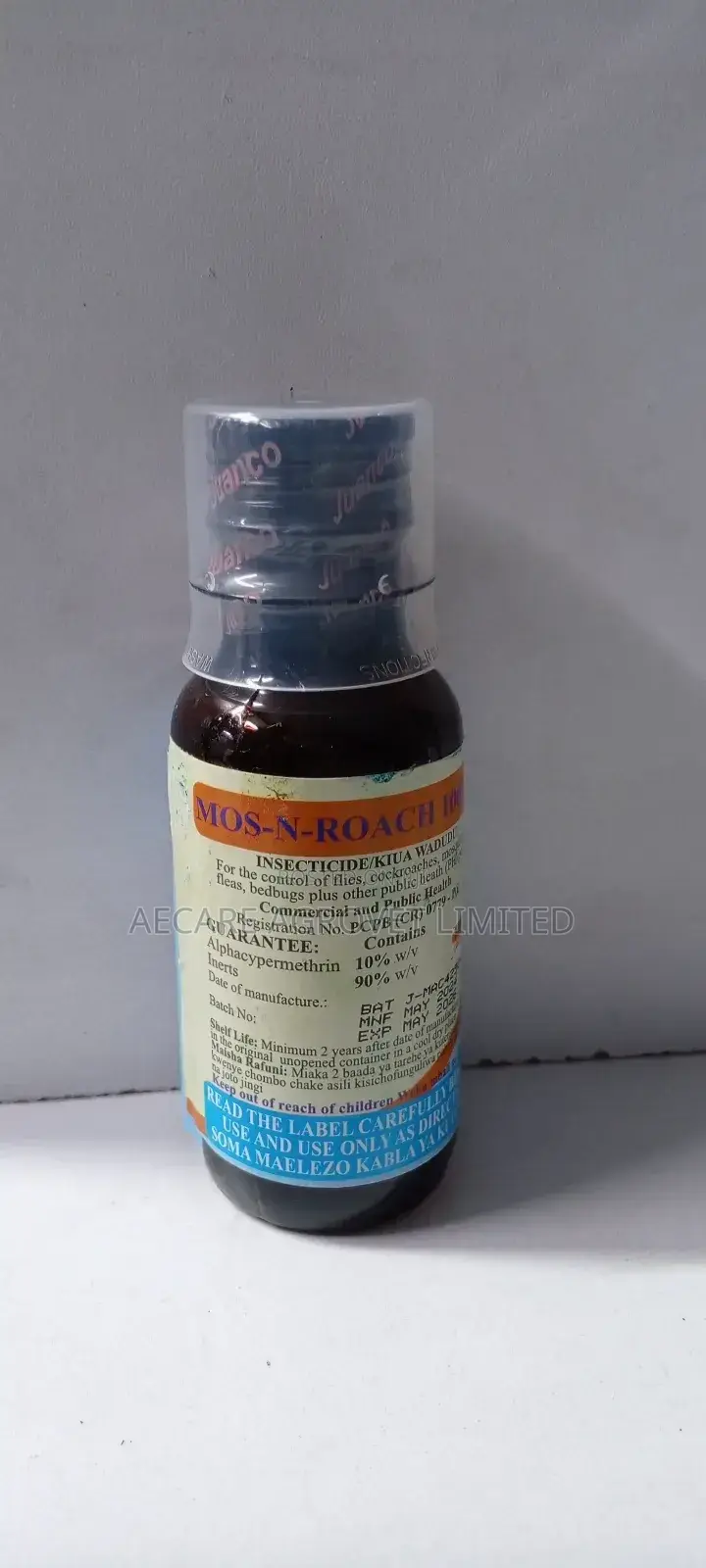 Mos N Roach 100ec Pesticide 20ml, 100ml and 1litre Mosquito