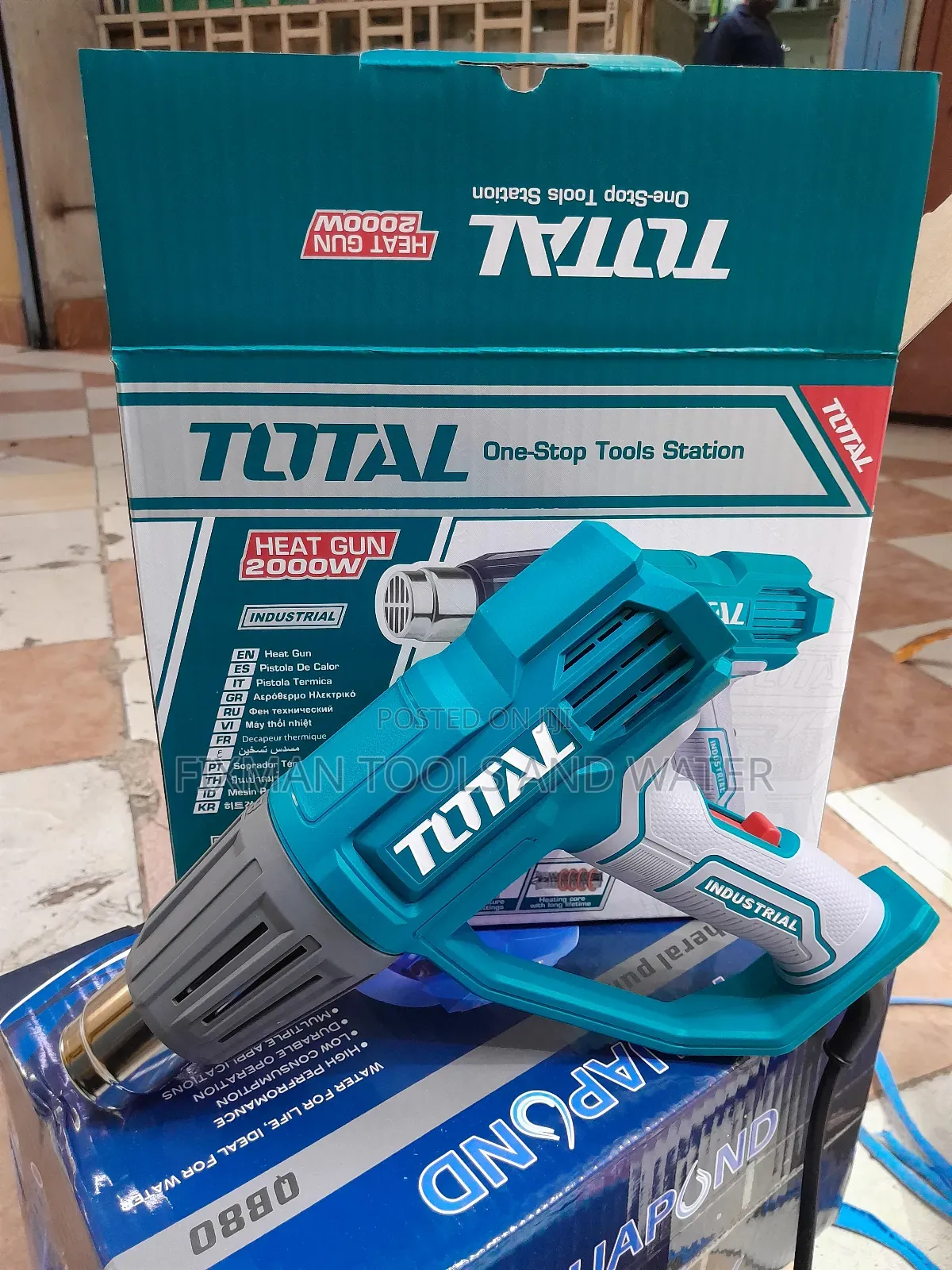 Total Heat Gun 2000 Watts Hot Air Gun