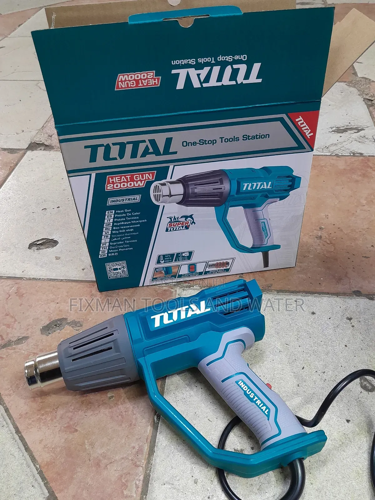 Industrial Total Heat Gun Hot Air Gun 2000 Watts