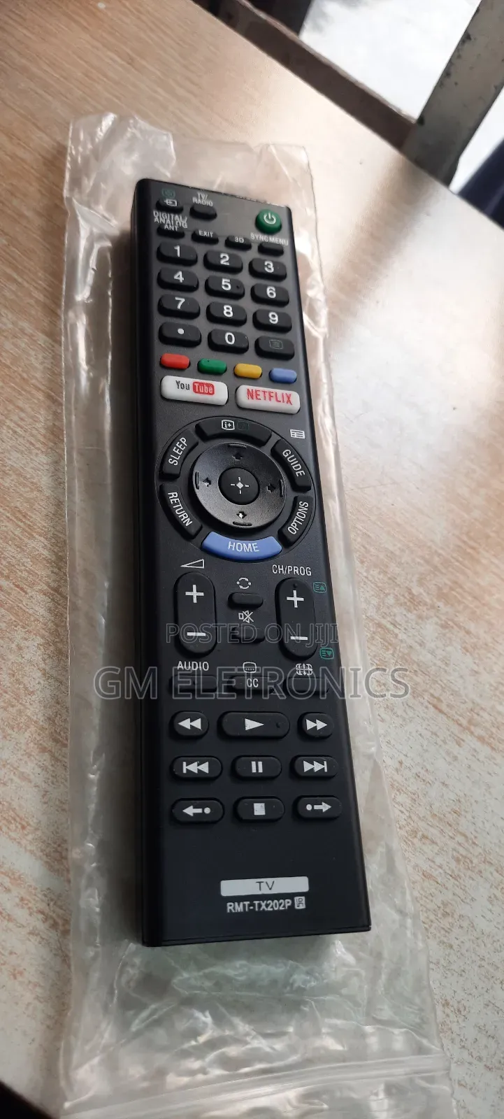 New Sony Remote for All Sony TVS-Netflix Youtube Shortcut